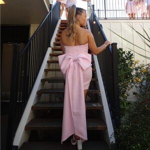 Meshki Meredith bow dress